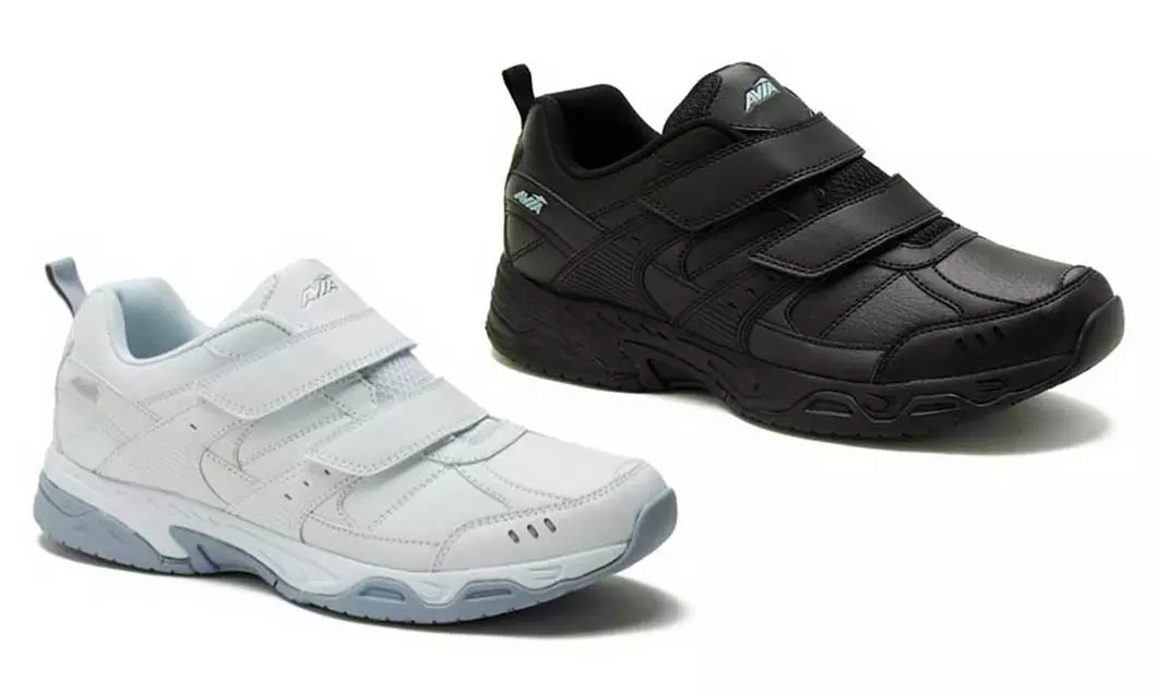 Avia Men's Strap Slip-Resistant Athletic Shoes. Wide Width Available. - Primary Image
