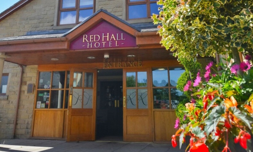 Image 2: Two or Three-Course Meal with a Beverage at The Red Hall Hotel