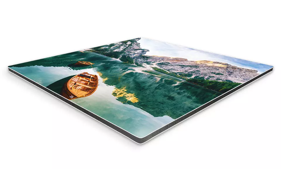 Foto-Metalldruck mit eigenem Bild