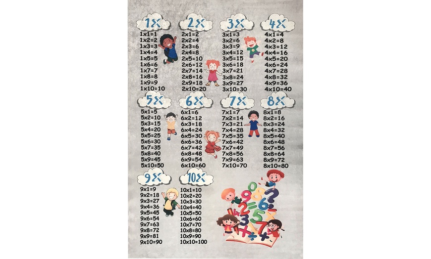 Image 5: Multiplication Table Mat