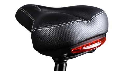 Sellino per la bicicletta con fanale posteriore