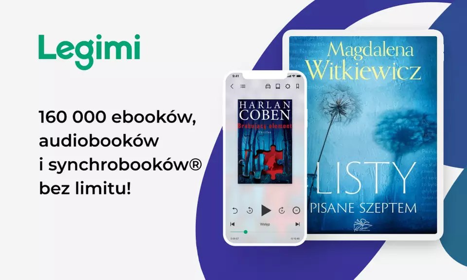 od 35,99zł: Karta podarunkowa upoważniająca do nielimitowanego dostępu do e-booków, audiobooków i synchrobooków w Legimi - Image 2