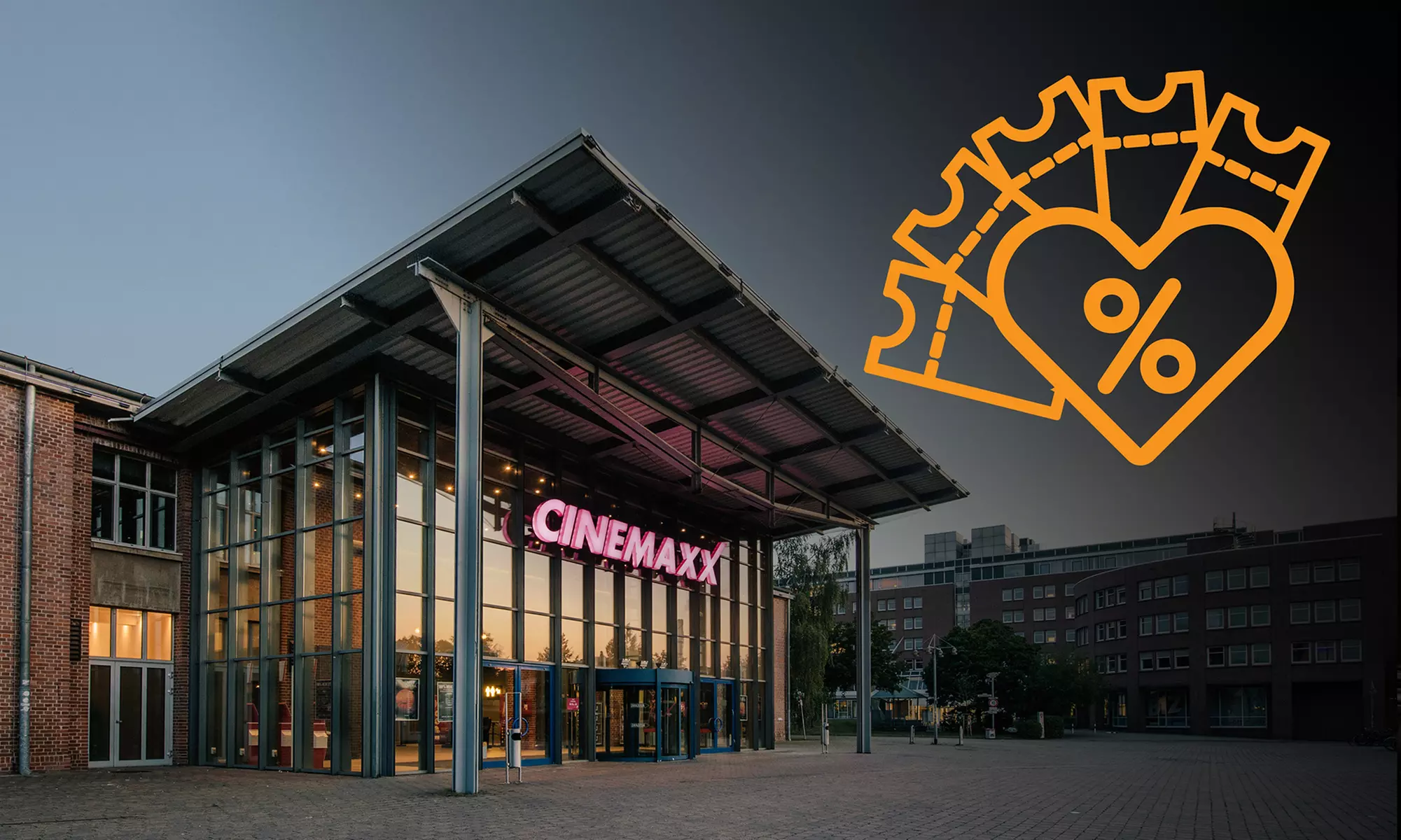 2, 3, 5 oder 10 Kinogutscheine für alle 2D-Filme in allen teilnehmenden CinemaxX Kinos (bis 52% sparen) - Primary Image