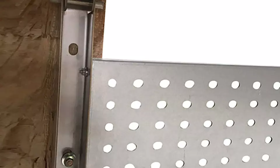 Wall Mountable Stainless Steel Folding Work Table - Second Medium