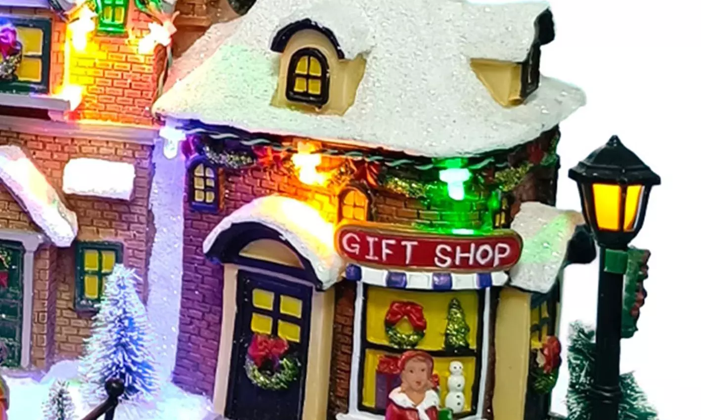 Figuras de decoración navideñas luminosas y animadas de Avilia