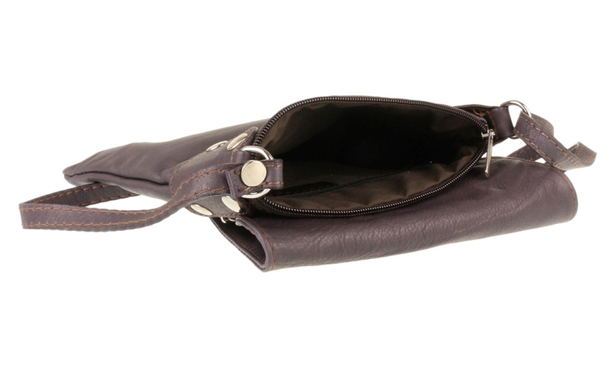 Image 12: Laura Leather Shoulder Bag