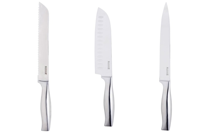 Image 2: Sabatier Stainless Steel Knives