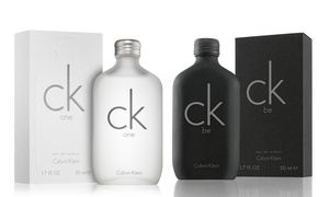 Calvin Klein One Eau de Toilette or Calvin Klein Be EDT for Men