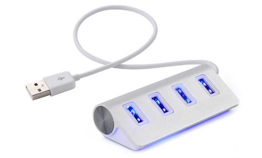 Image 3: Four-Port Universal USB Hub