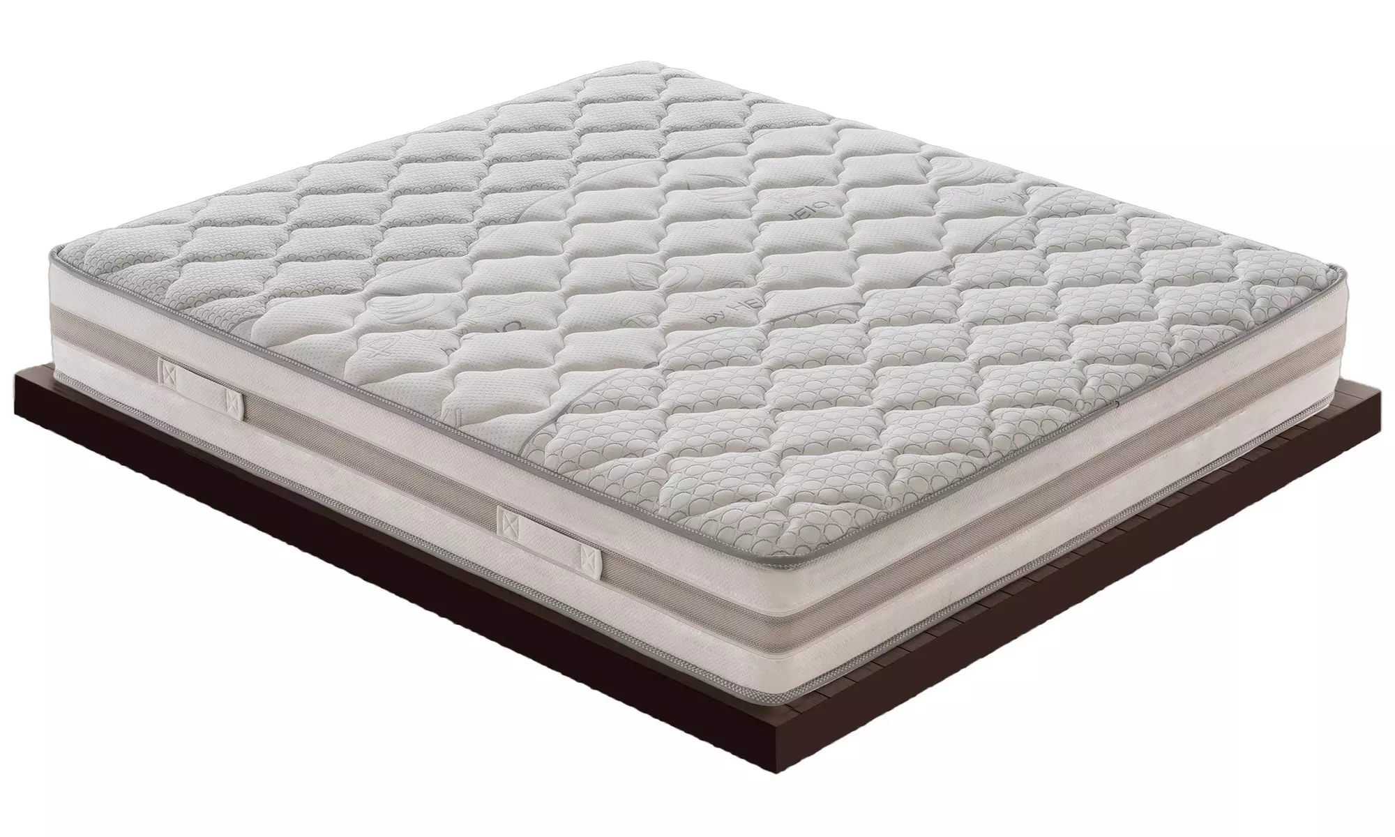 Matelas à ressorts ensachés avec 13 zones de mousse à mémoire de forme