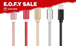 5-Pack Lightning Charging Cable 