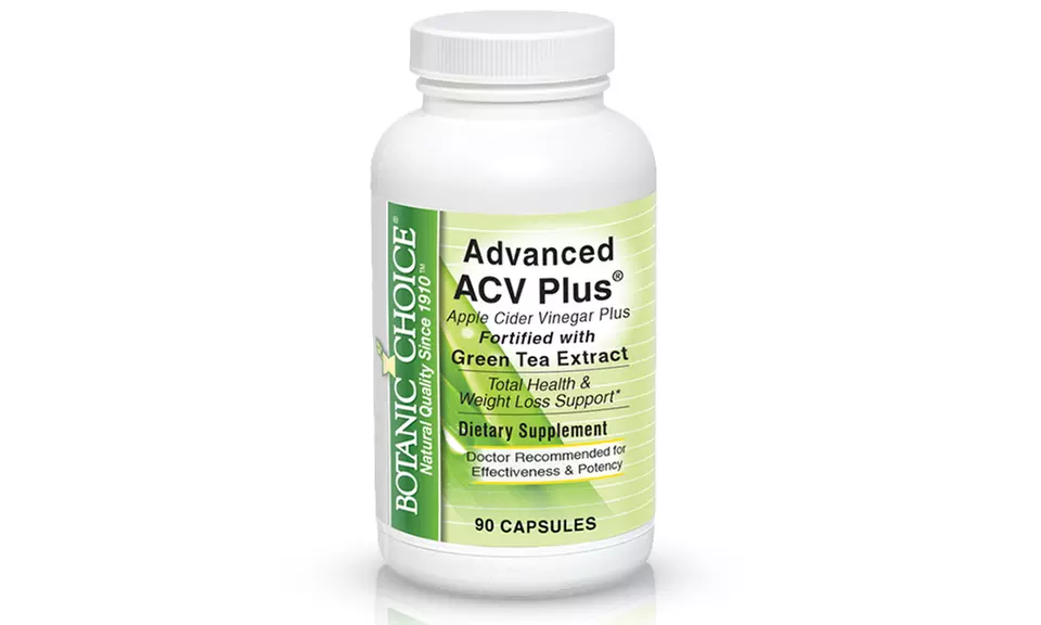 Advanced ACV Plus Apple Cider Vinegar and Green Tea Weight-Loss Supplement - Primary Image