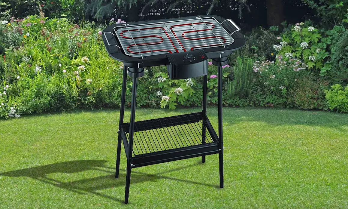 Barbecue électrique avec déflecteur et thermostat - Primary Image