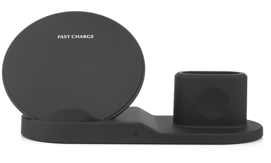 Image 3: Wireless Charger Docking Station