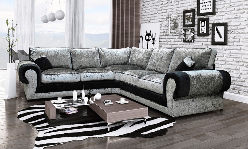 Image 6: Madrid Corner Sofa