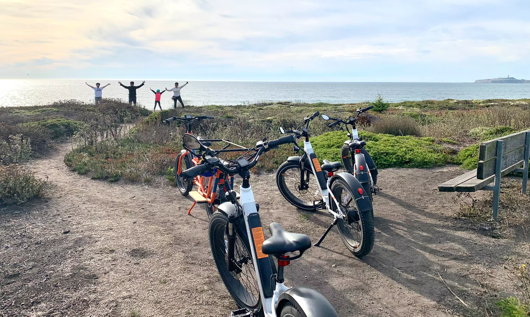 Explore California's Coast with a 2-hour Guided E-bike Tour
