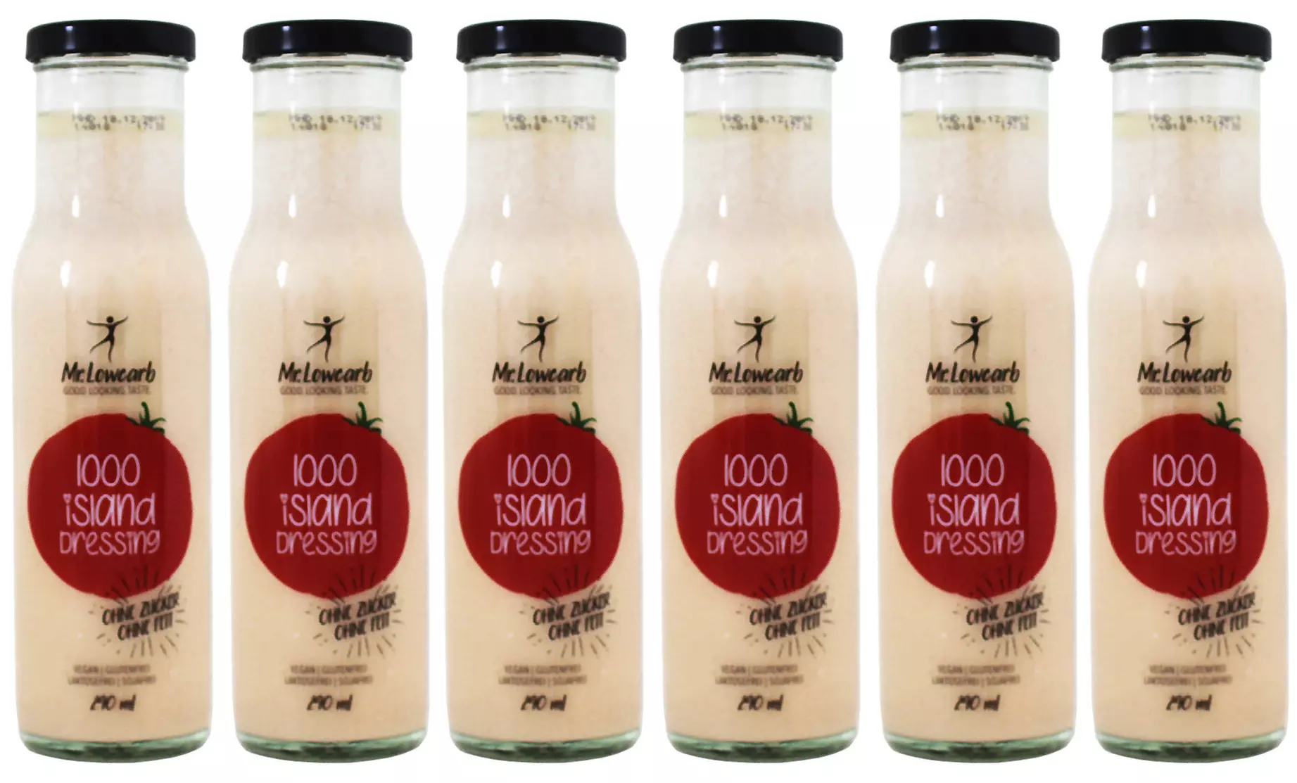 6er-Set Mr. Lowcarb Dressing (9,40€/1l) - Second Medium