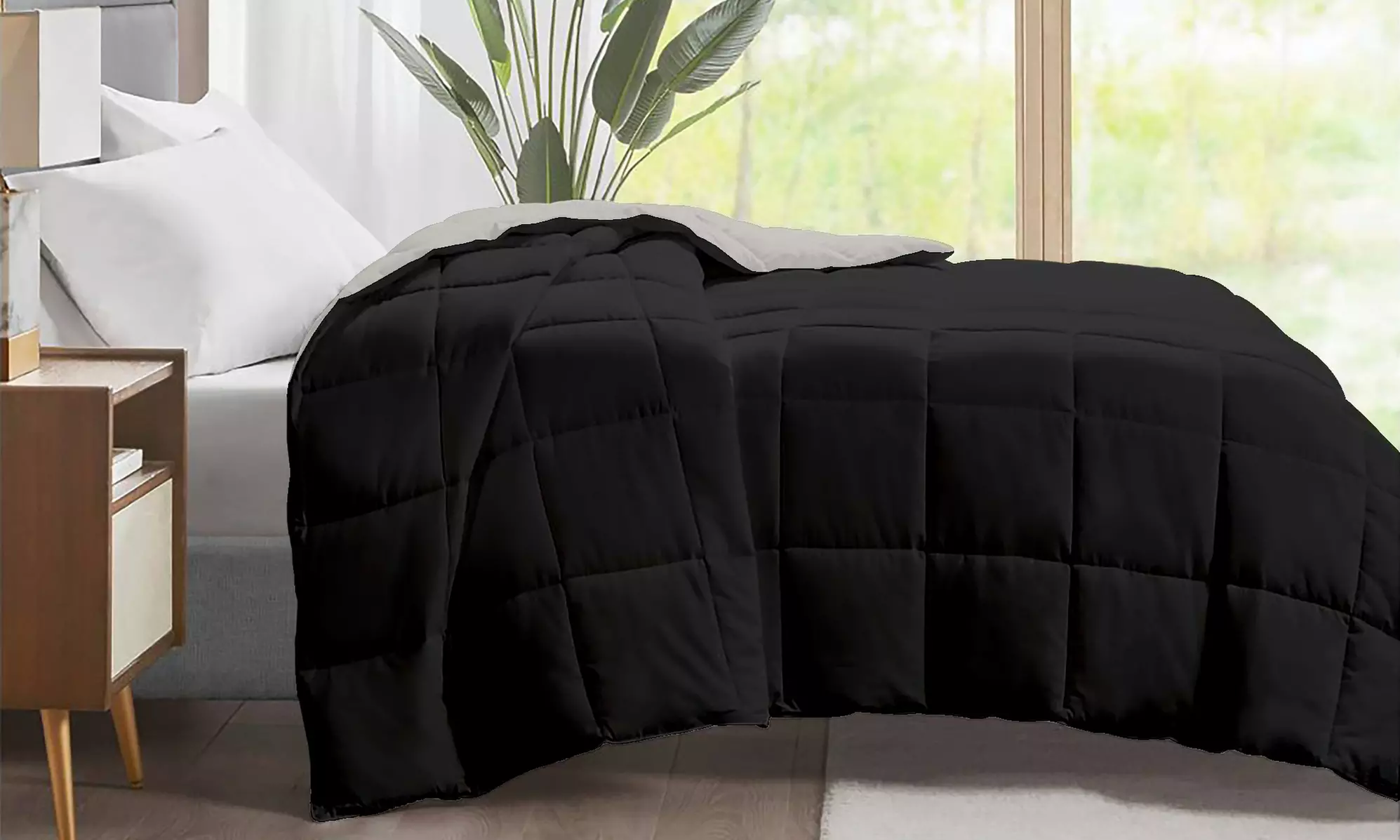 Doppelseitige Mikrofaser-Winter-Bettdecke