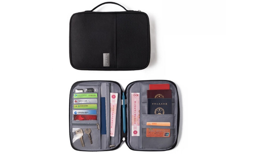 Image 5: Travel Document Organiser Wallet