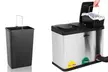 Poubelle écologique tri sélectif 3 compartiments 45 L Wellhome - Image 4