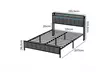 Levede LED Metal Bed Frame with RGB Lights, USB and Type-C Charging - Image 5