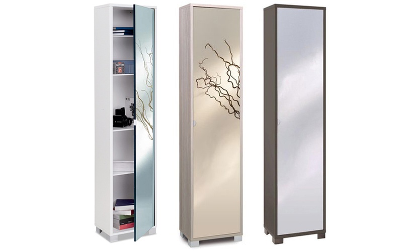 Scarpiera con specchio Sarmog Made in Italy