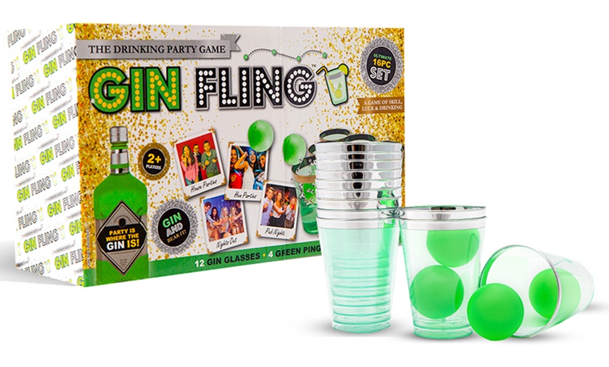 Image 4: Gin Fling Drinking Game