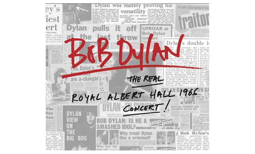 Bob Dylan: The Real Royal Albert Hall 1966 Concert (2-CD Set) | Groupon