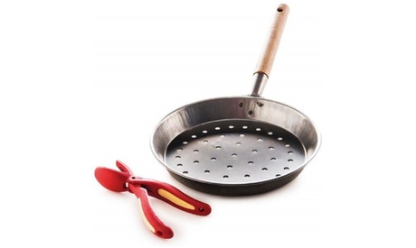 Padella per castagne e pinza tagliacastagne Snips