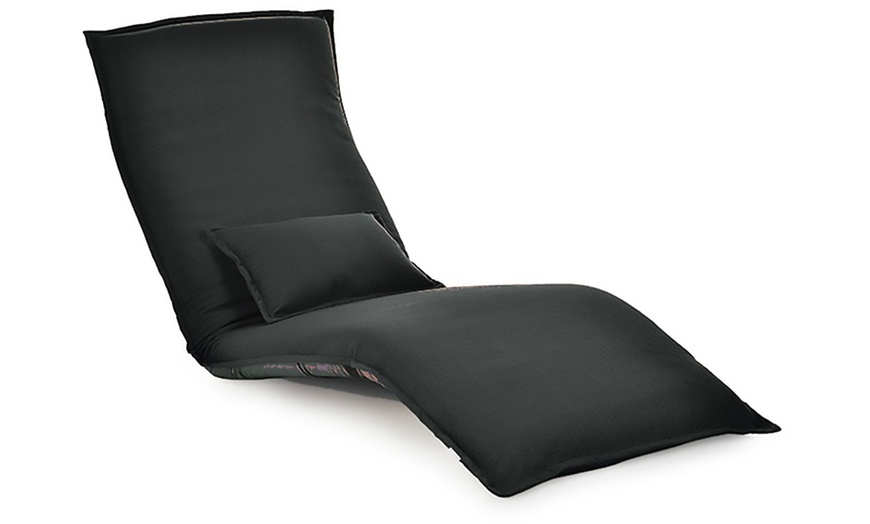 Image 3: Folding Sofa Lounge Chair 