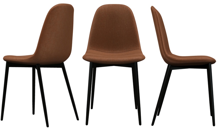 Image 18: Set van 4 eetkamerstoelen 'Patty'