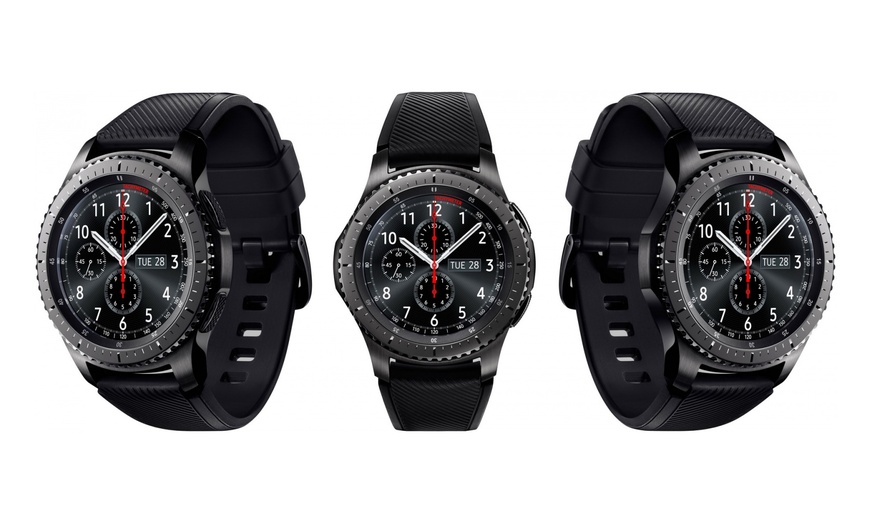 Image 1: Samsung Gear S3 Smartwatch