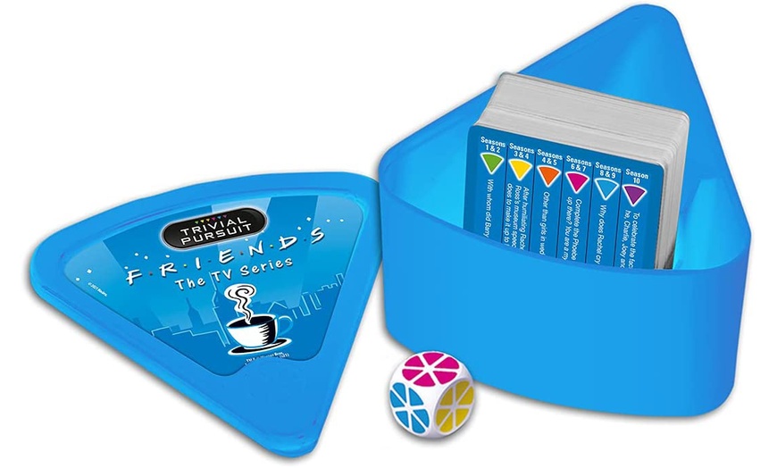 Image 2: Winning Moves Friends Trivial Pursuit Game