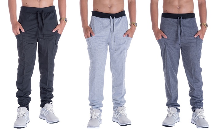 joggers with pockets on the side