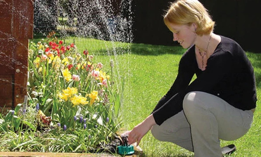 Image 4: 360-Degree Garden Automatic Sprinkler