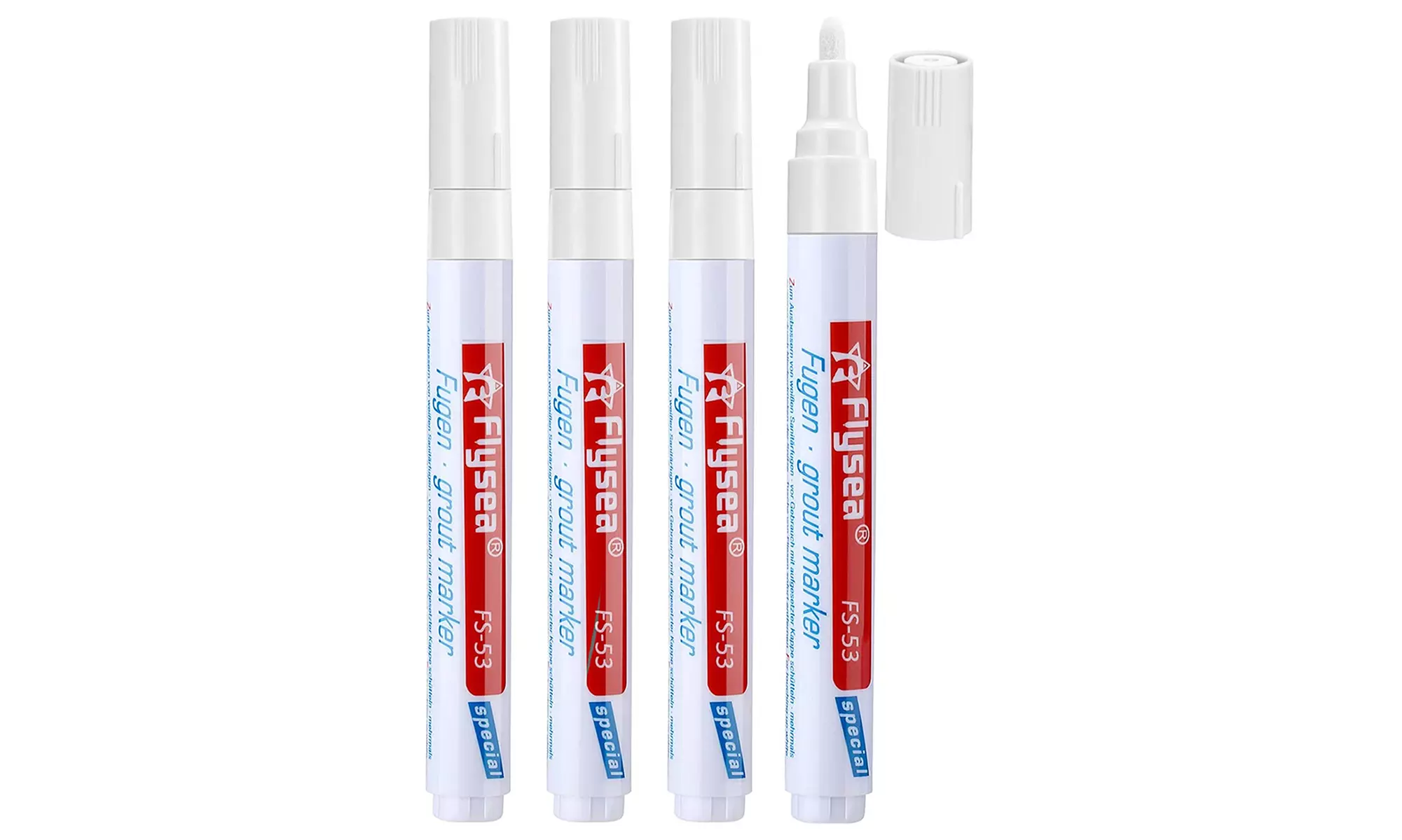 1x, 2x oder 4x wasserfester, geruchsfreier Fugenstift