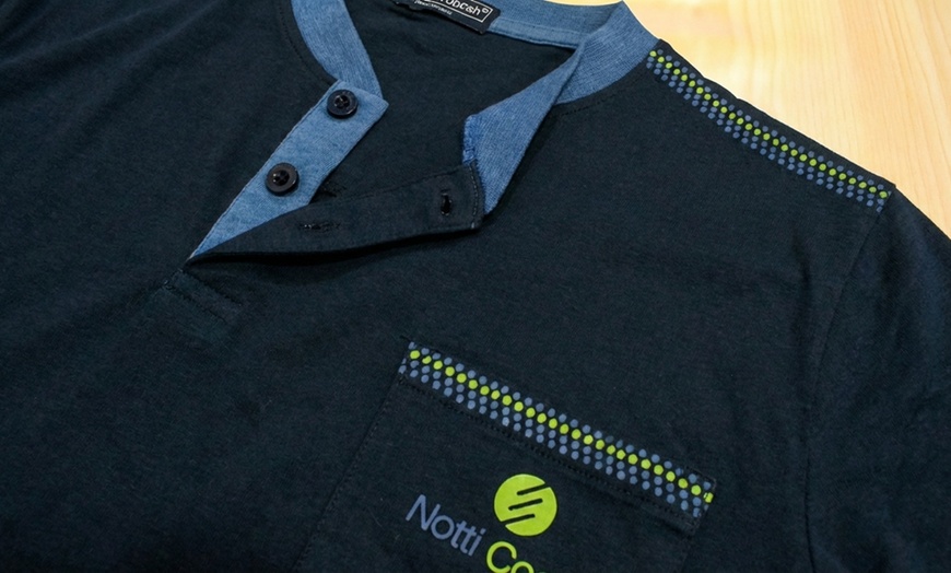 Image 2: Pyjamas en coton Nottingham Uomo