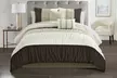 Faye Ruched Color Block Comforter Set (7- or 9-Piece) - Second Medium