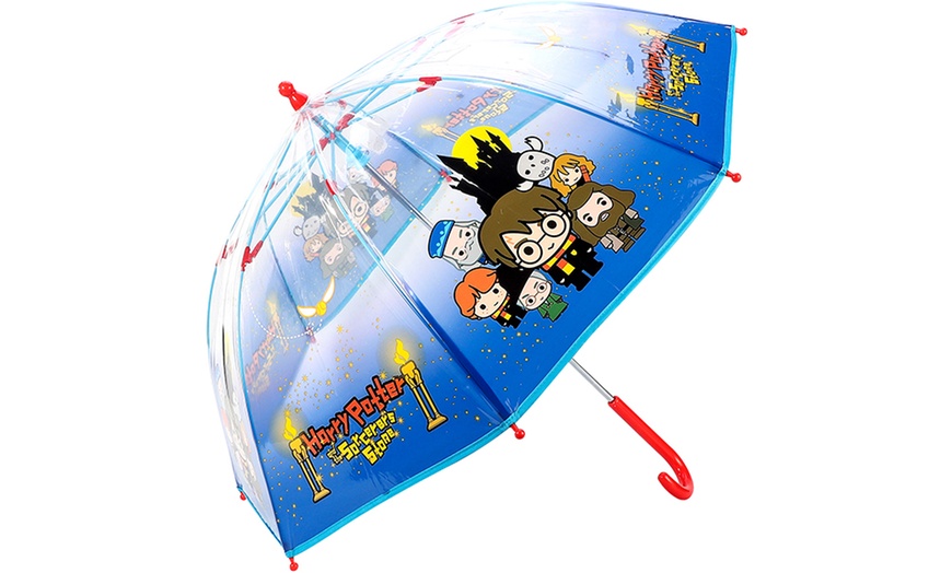 Image 20: Kids Licensed Umbrella 