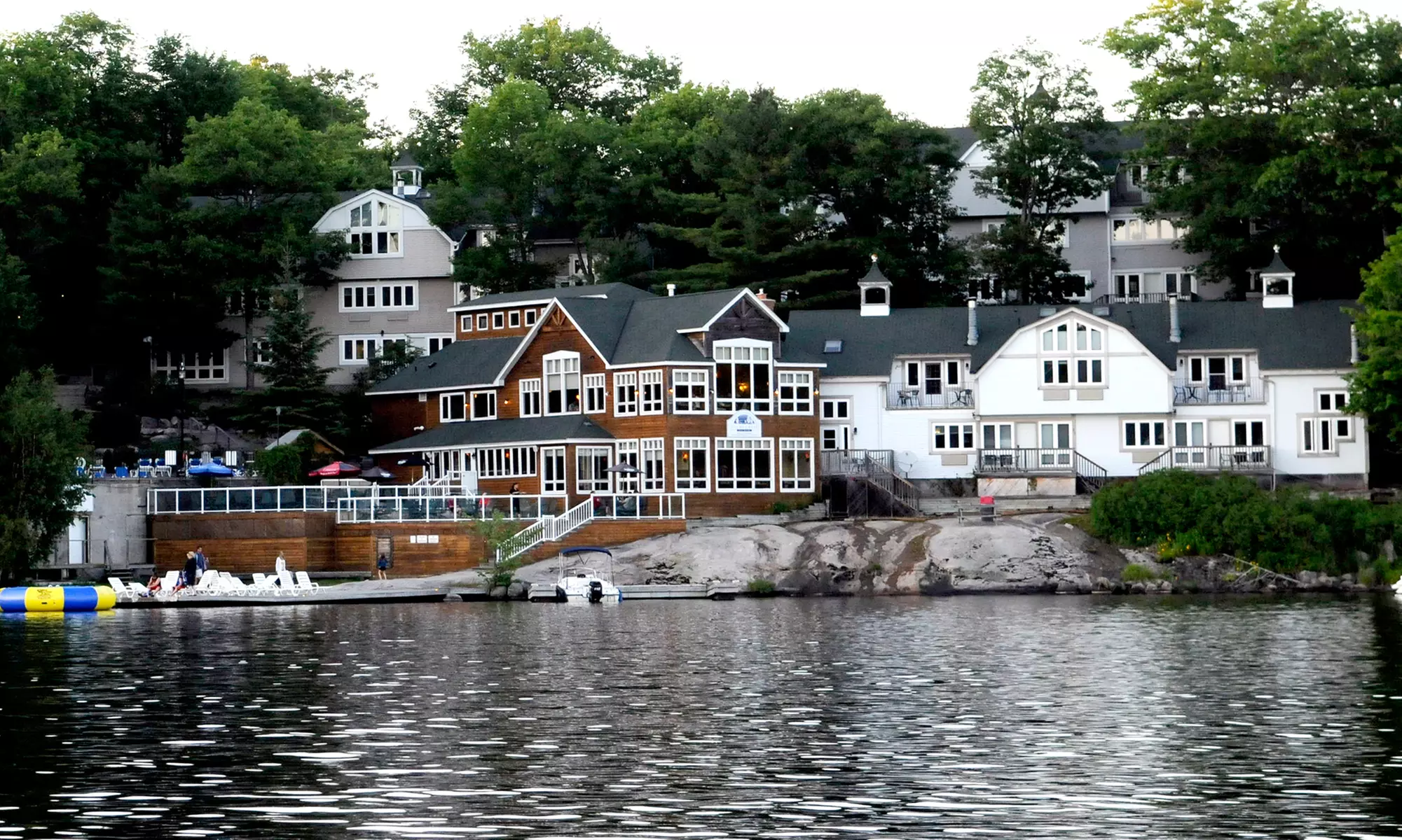 Stay with Daily Breakfast, Kids Camp, and Boat Cruise at Rocky Crest Golf Resort in Muskoka, ON. Dates into August. - Primary Image