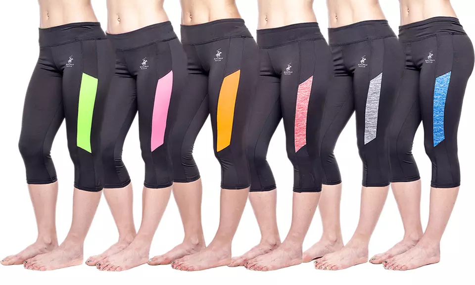 Beverly Hills Polo Club Women's Workout and Yoga Capris Mystery Deal - Primary Image