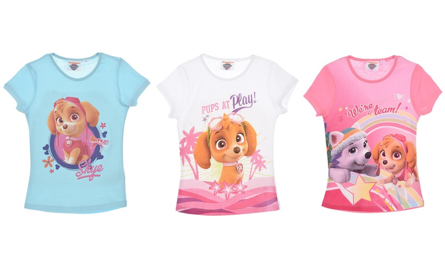 Image 9: Girl's Character T-Shirts