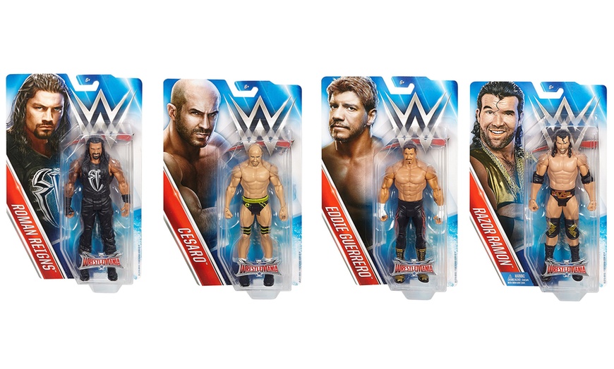 Image 1: WWE Wrestlemania Four-Figure Pack