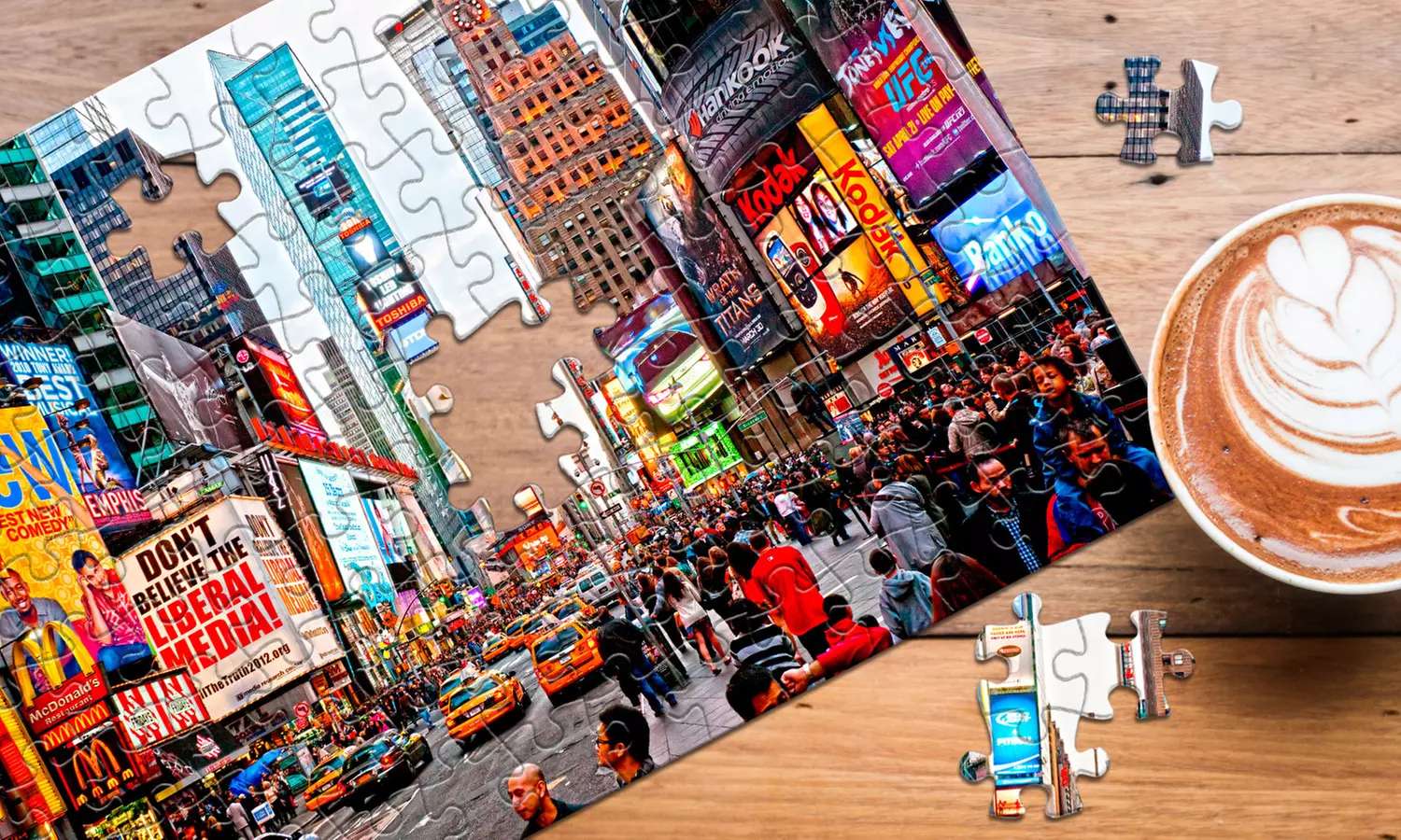 Customizable Photo Puzzle in 5"x7", 11"x8", or 12"x11" Size from Printerpix - Second Medium