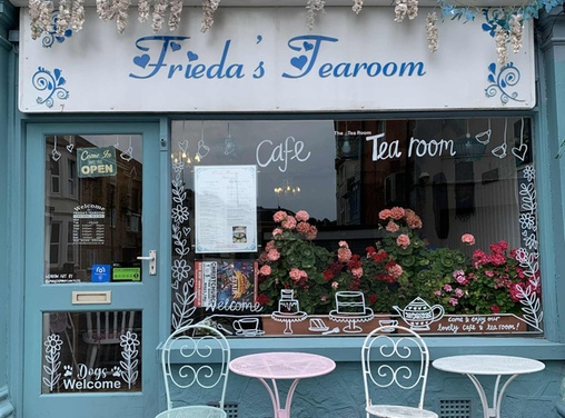 Frieda's Tearoom Exterior