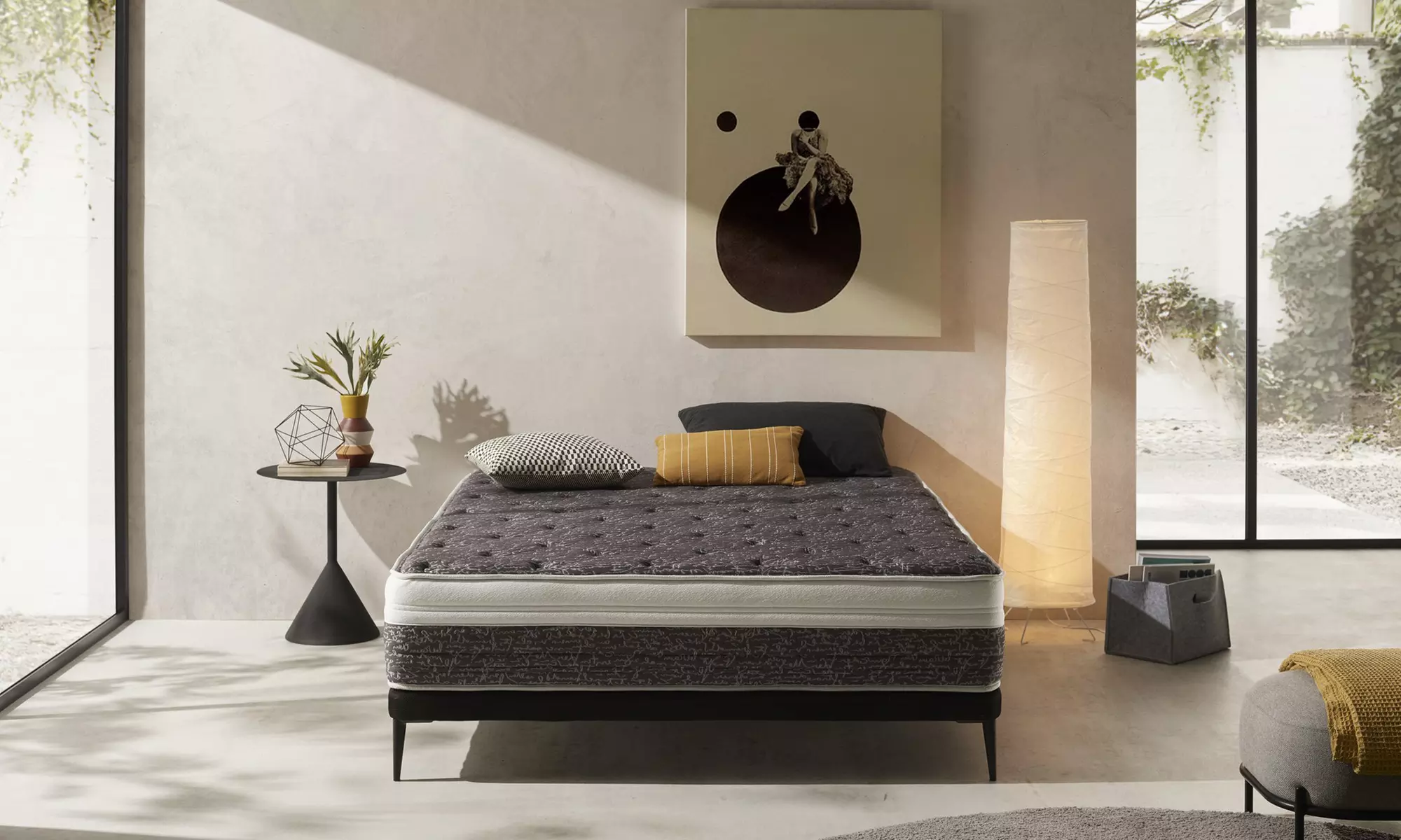 Matelas en mousse à mémoire de forme Oasis Natur, livraison offerte - Primary Image