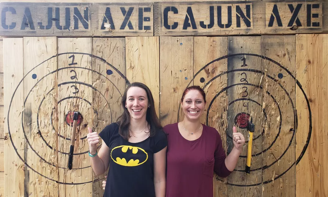 $299 for Two-Hour Mobile Axe-Throwing Experience for Up to 60 People from Cajun Axe ($500 Value) - Second Medium