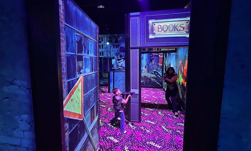 Image 6: Soft Play Pass with Choice of Go-Kart Session or Laser Tag Game  