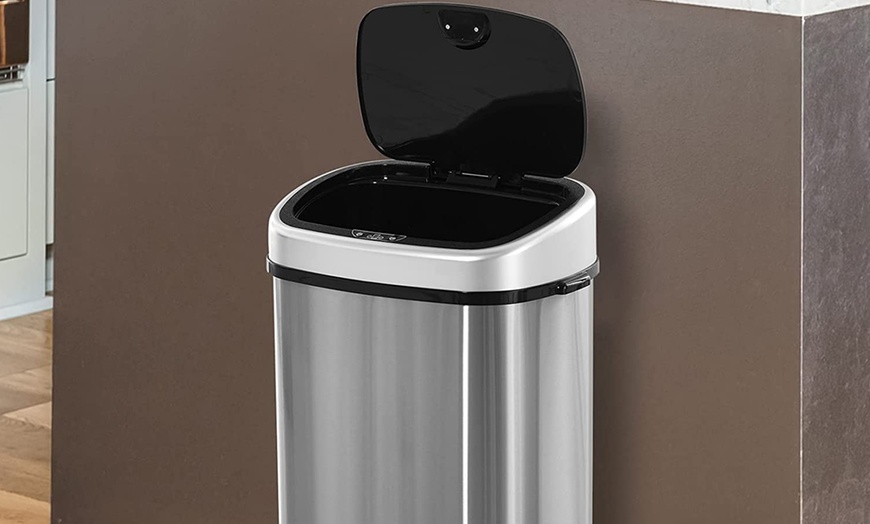 Image 12: HomCom Sensor Bin Range