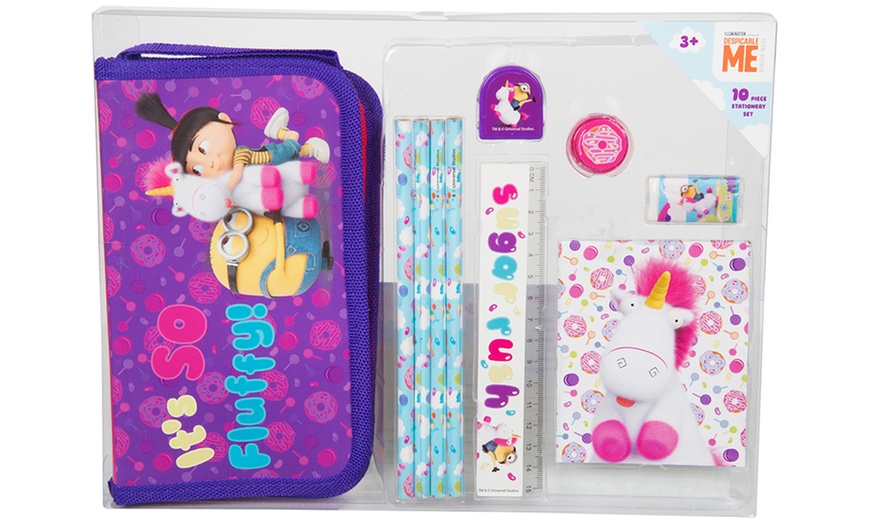 Image 2: Fluffy the Unicorn Stationery Set